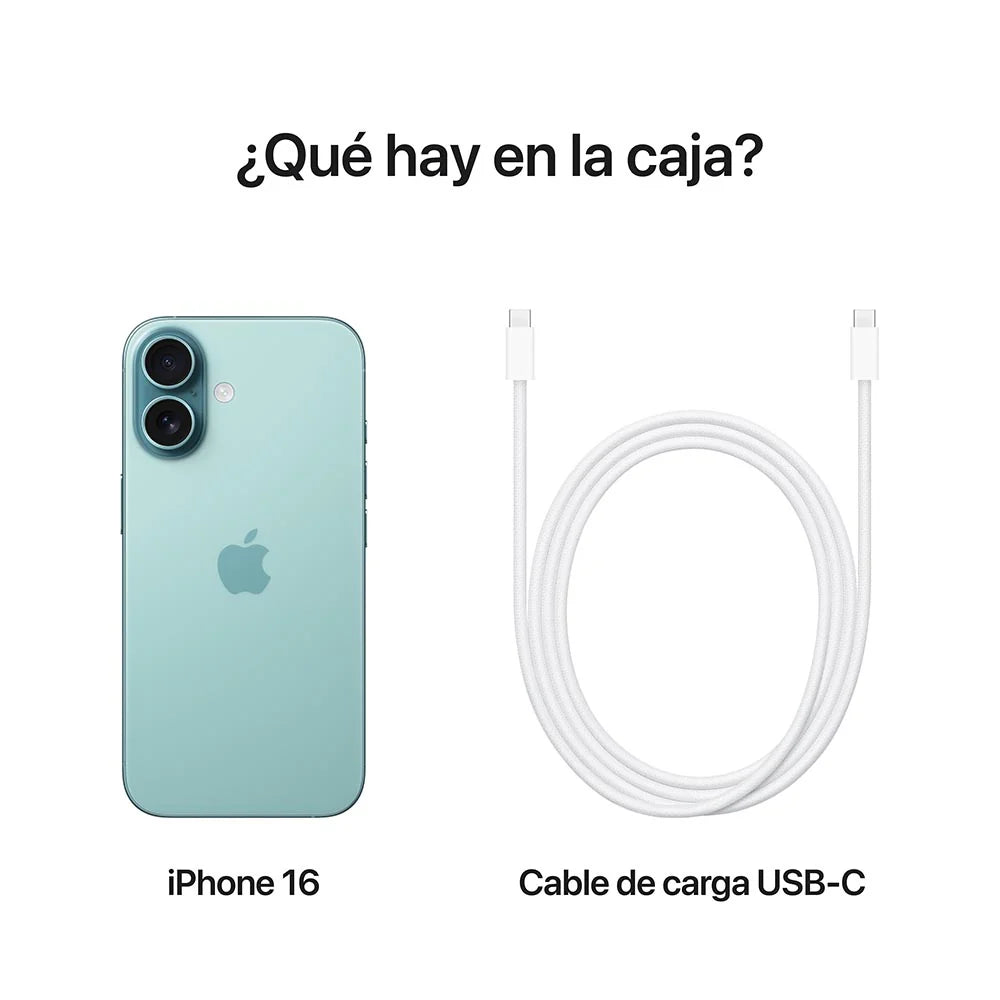 iPhone 16 128GB – Verde, Tecnología y Diseño Sofisticado