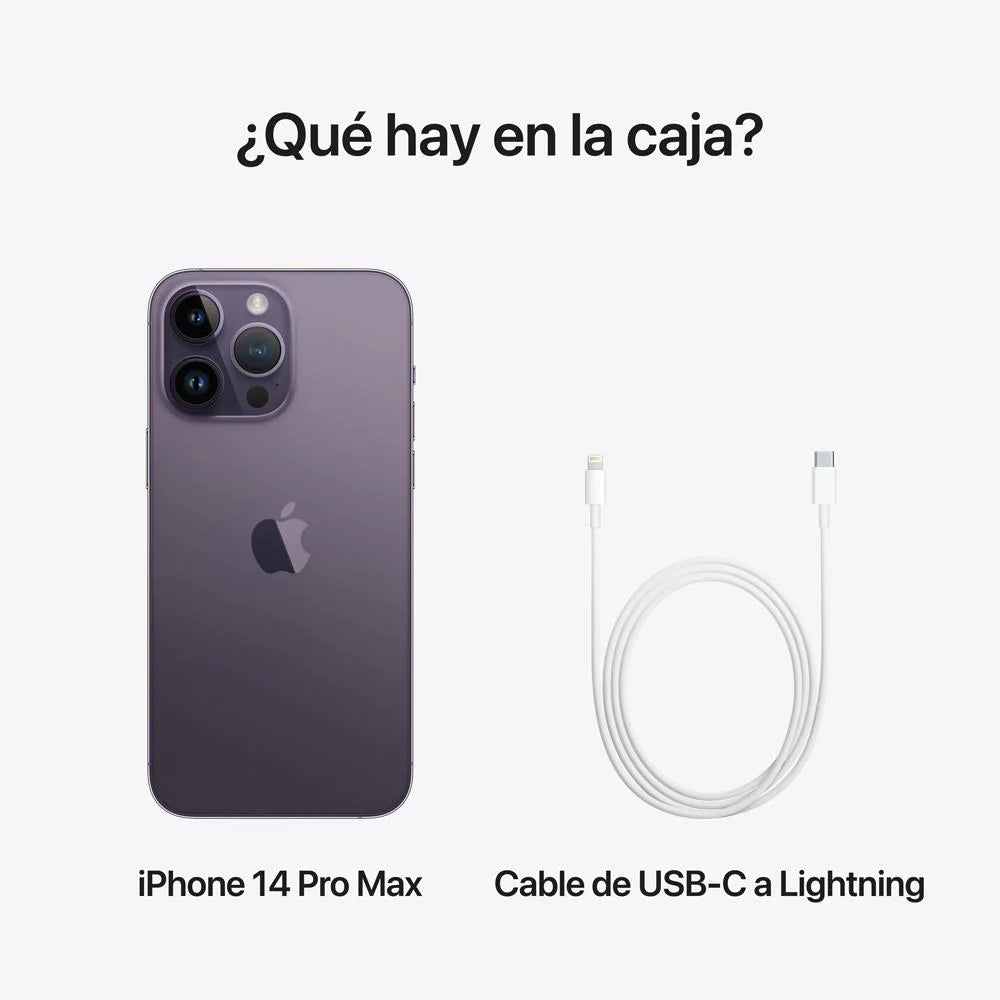 iPhone 14 Pro Max 256GB Morado CPO – Rendimiento y Elegancia Certificada