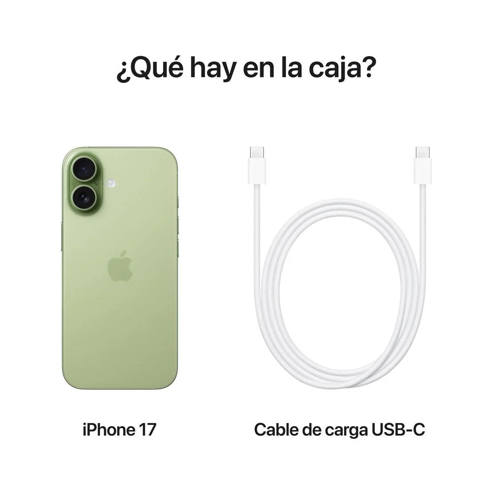 iPhone 17 256GB Verde – Tecnología, Potencia y Estilo Natural
