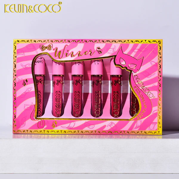 Labial Líquido – Kit x6 Tonos Intensos y Versátiles