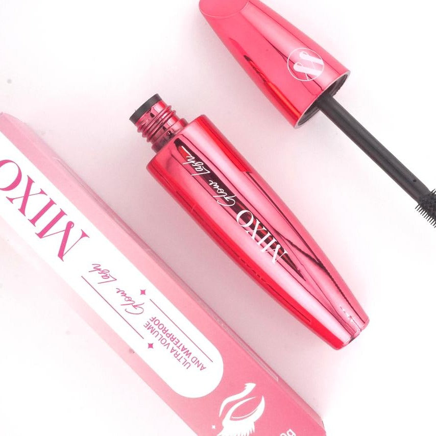Pestañina MIXO Glow Lash – Volumen y Resistencia Total