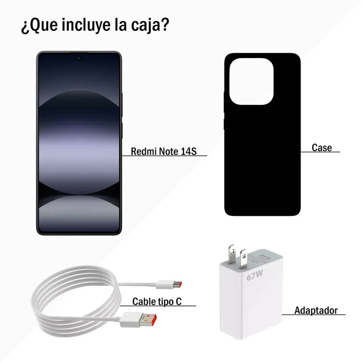 Redmi Note 14S 256GB – Potencia y Diseño en Uno