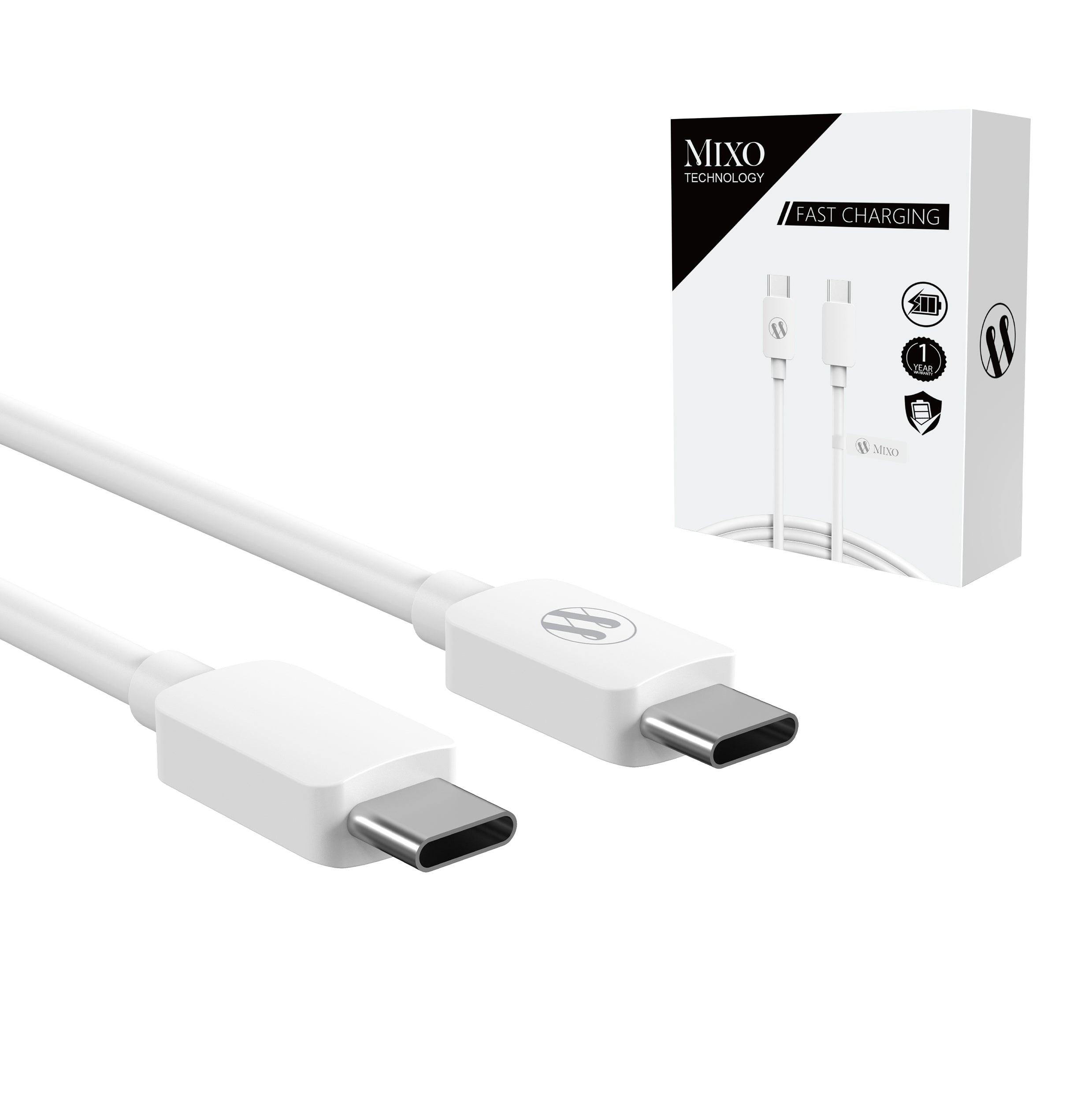 Cargador MIXO 45W + CABLE USB-C – Rápido, Seguro y Premium