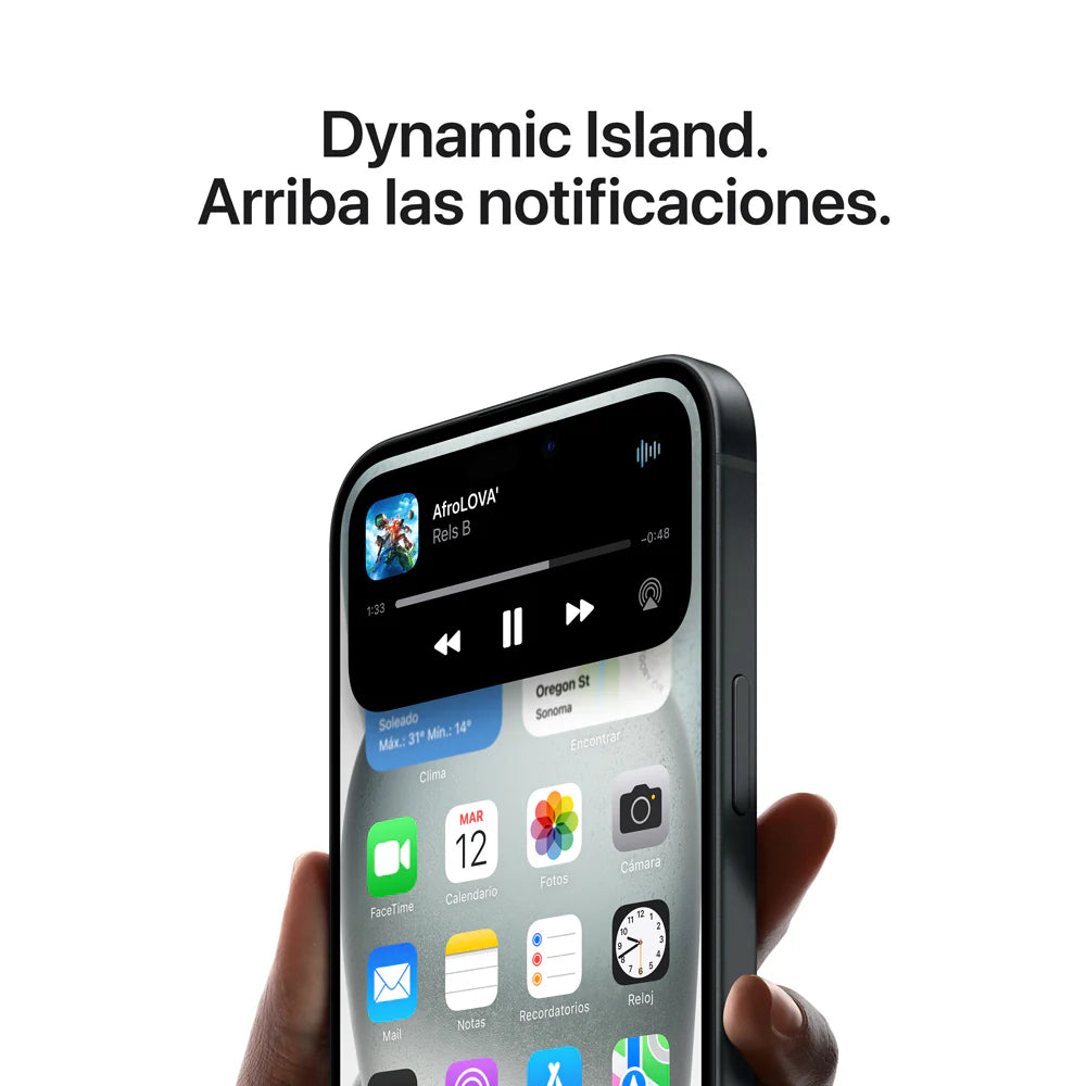 iPhone 15 128GB Negro – Nuevo sin caja rendimiento total