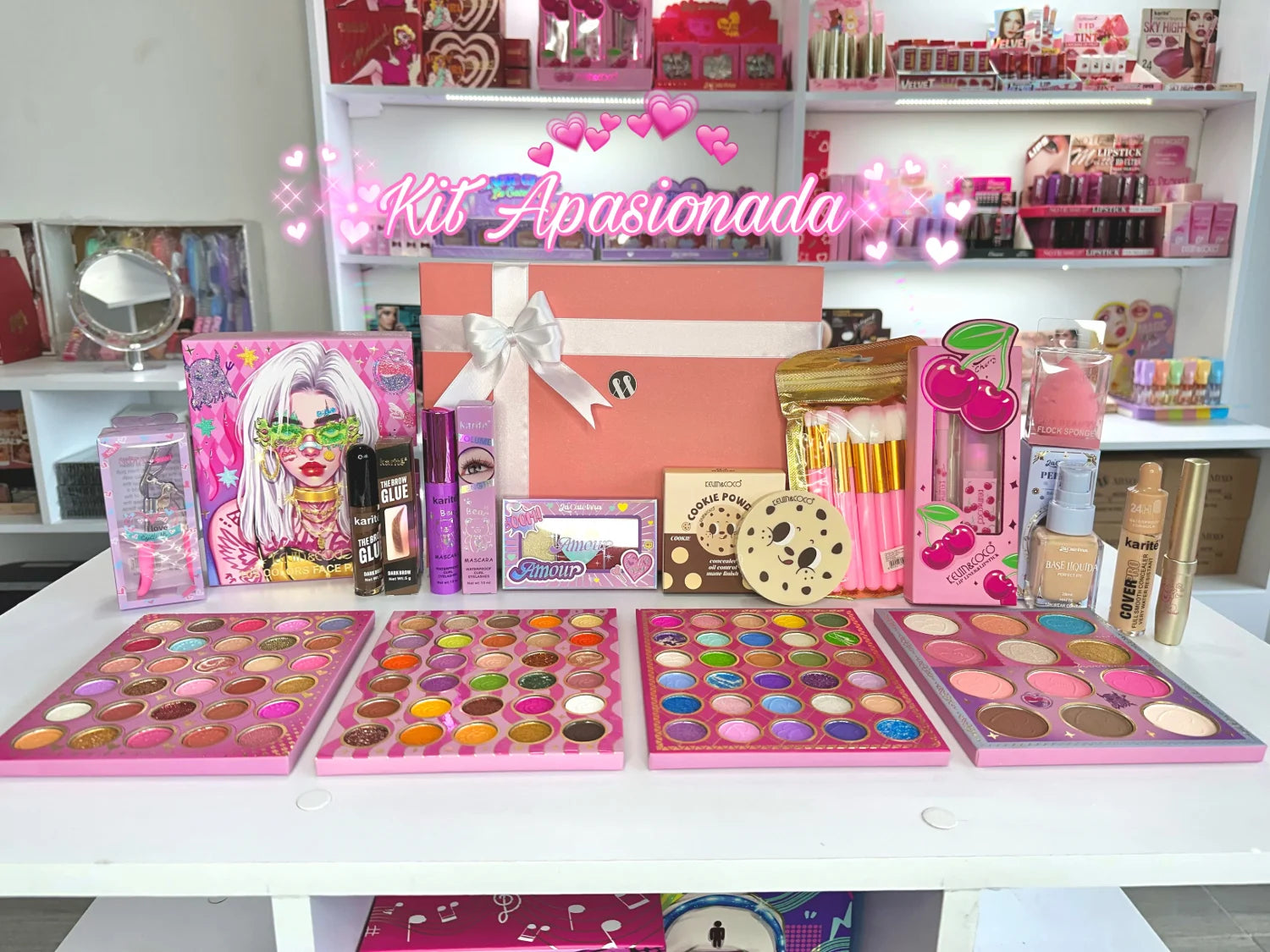 Kit Apasionada – Maquillaje Vibrante para un Look Perfecto