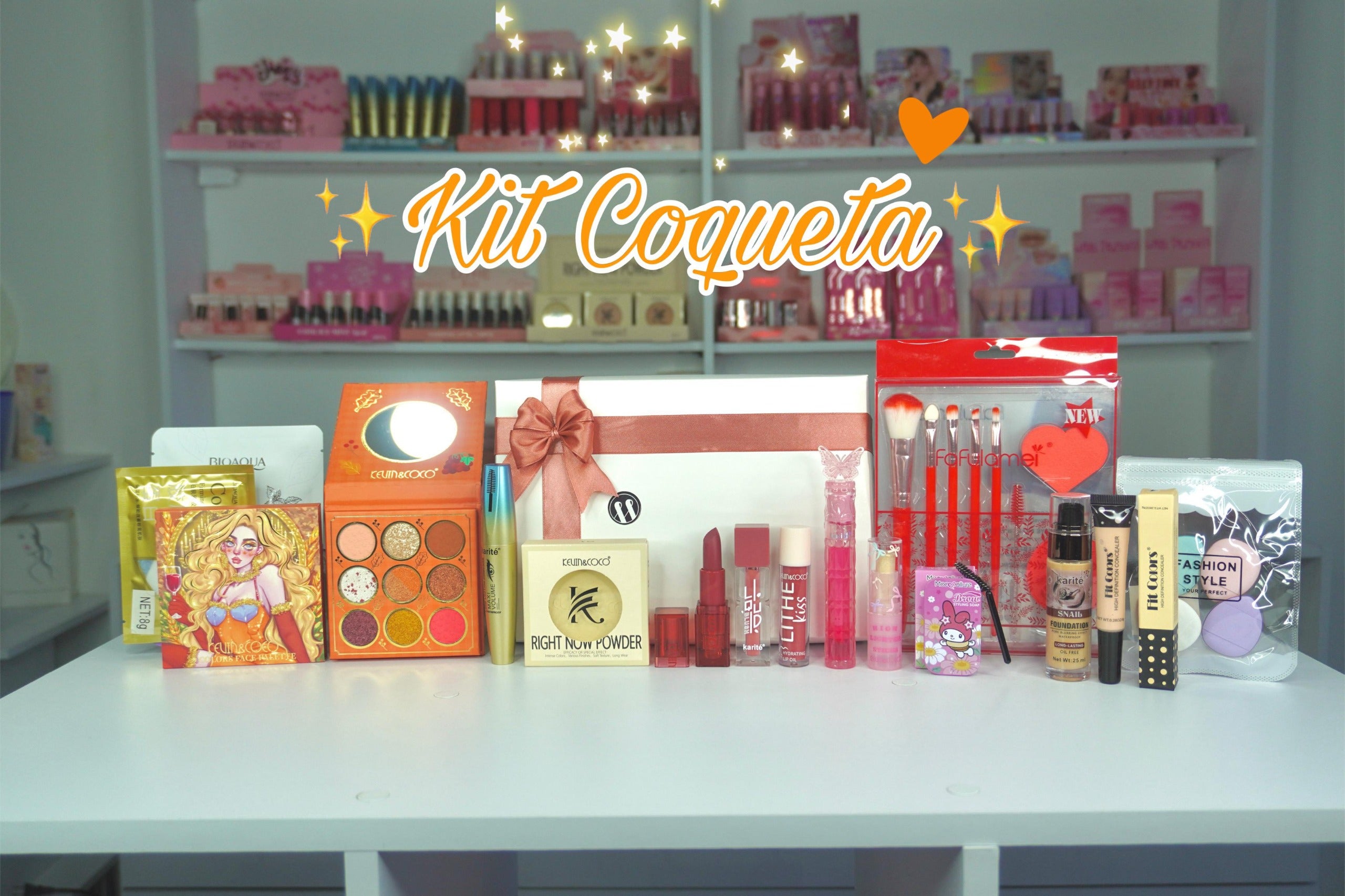 Kit Coqueta – Tu Maquillaje Ideal, Totalmente Personalizado