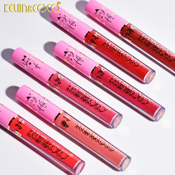 Labial Líquido – Kit x6 Tonos Intensos y Versátiles