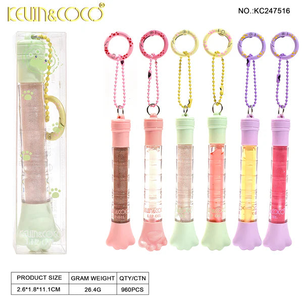 Labial Líquido con Llavero – Edición Glam