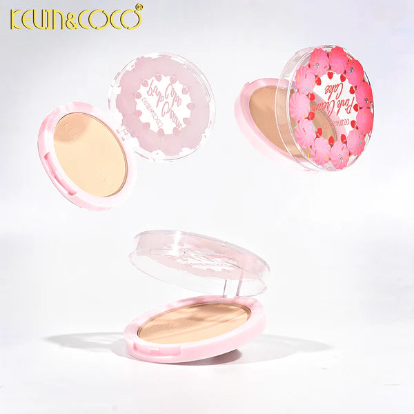 Polvo Compacto 3 Tonos Acabado Natural Profesional