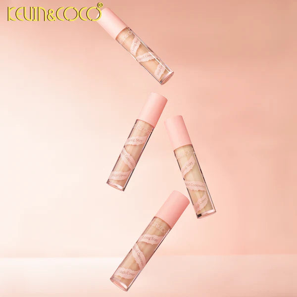 Corrector Líquido de Alta Cobertura 4 Tonos – Suavidad y Precisión