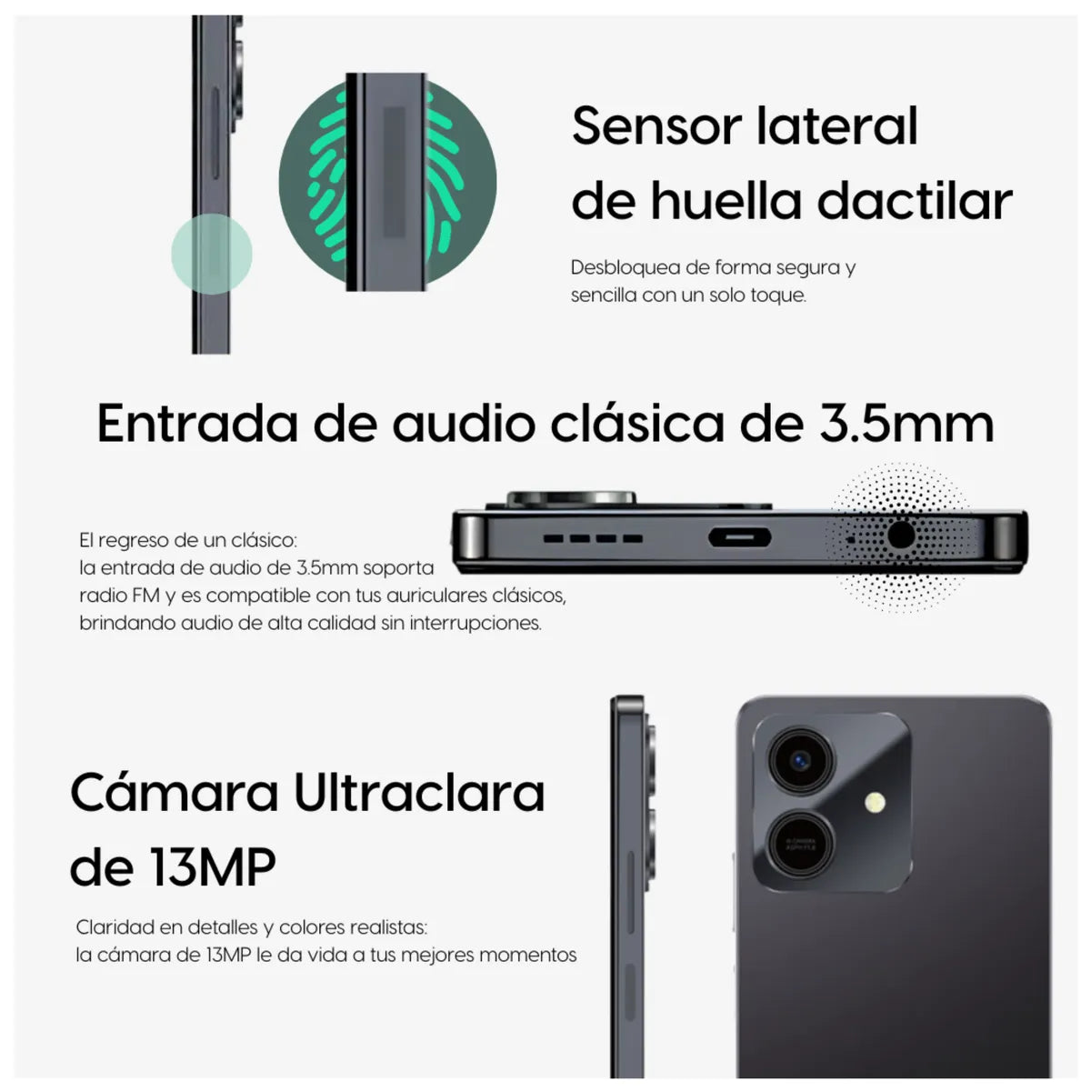 HONOR Play 10 64GB 3GB RAM Dual SIM – Rendimiento y autonomía para tu día a día