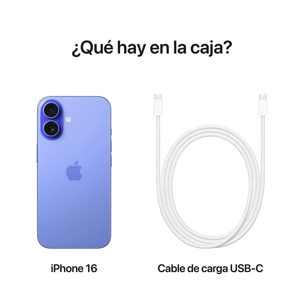 iPhone 16 128GB – Azul | Nuevo Sellado | Alta Gama