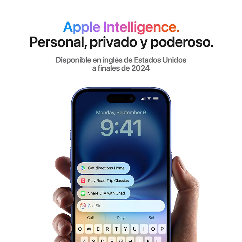 iPhone 16 128GB Azul – Nuevo sin caja potencia total