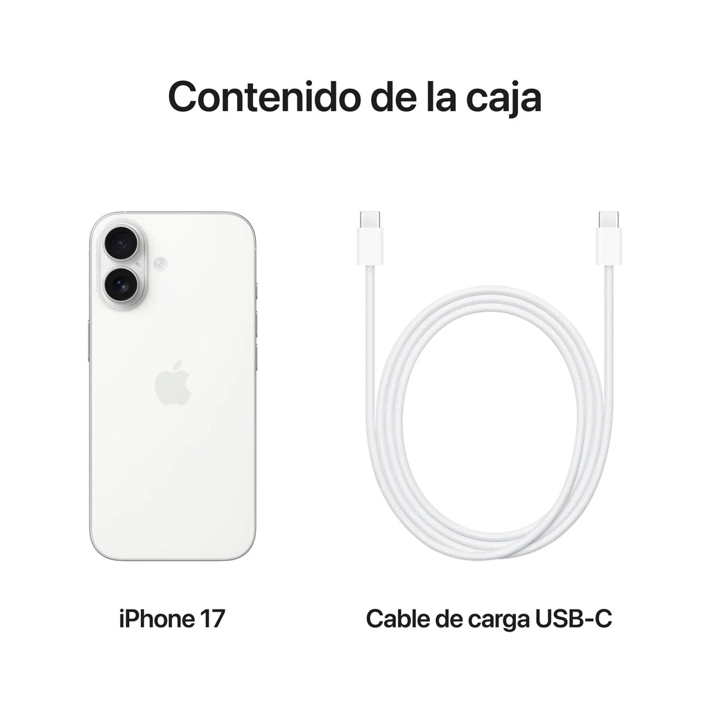iPhone 17 – 256GB – Blanco – Nuevo Sellado