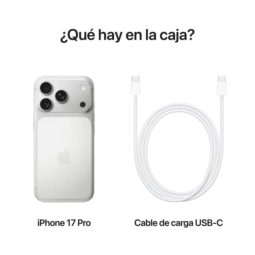iPhone 17 Pro 256GB Plata – Modelo de Exhibición Premium