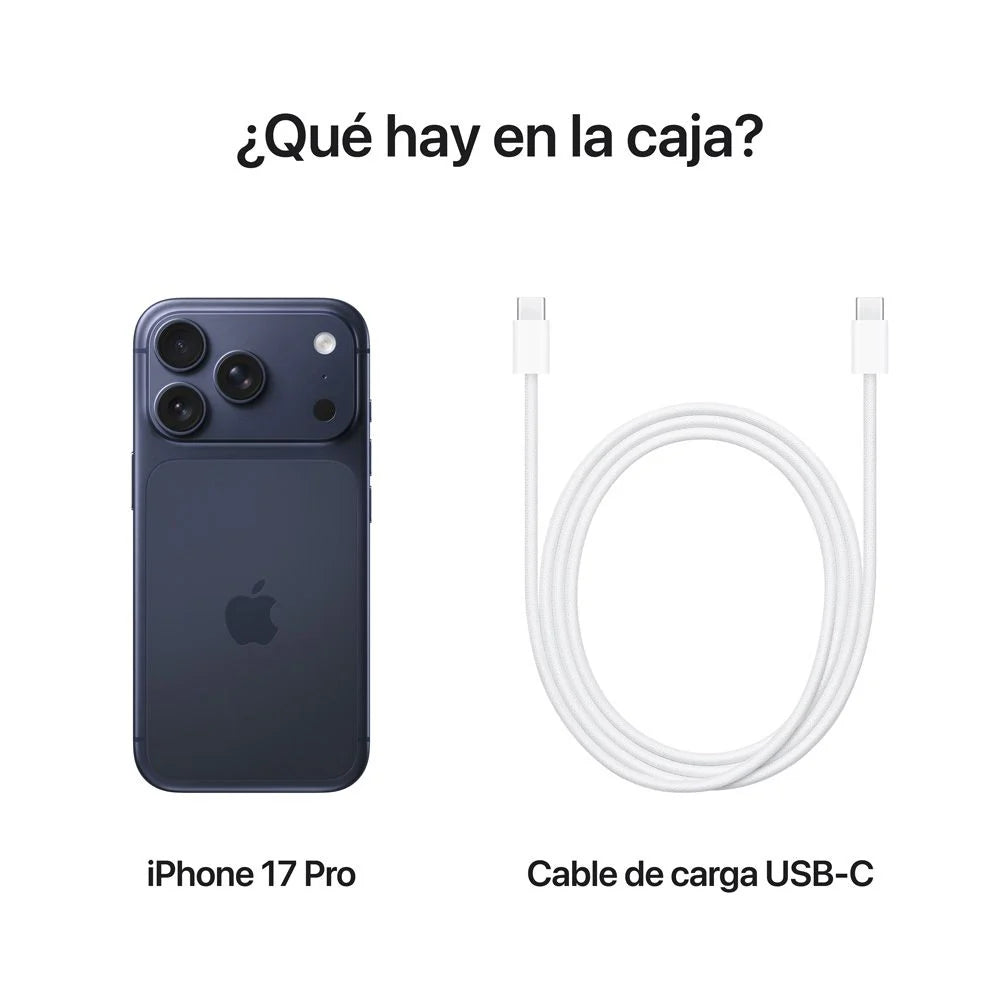 iPhone 17 Pro 256GB Azul – Potencia profesional en un diseño elegante
