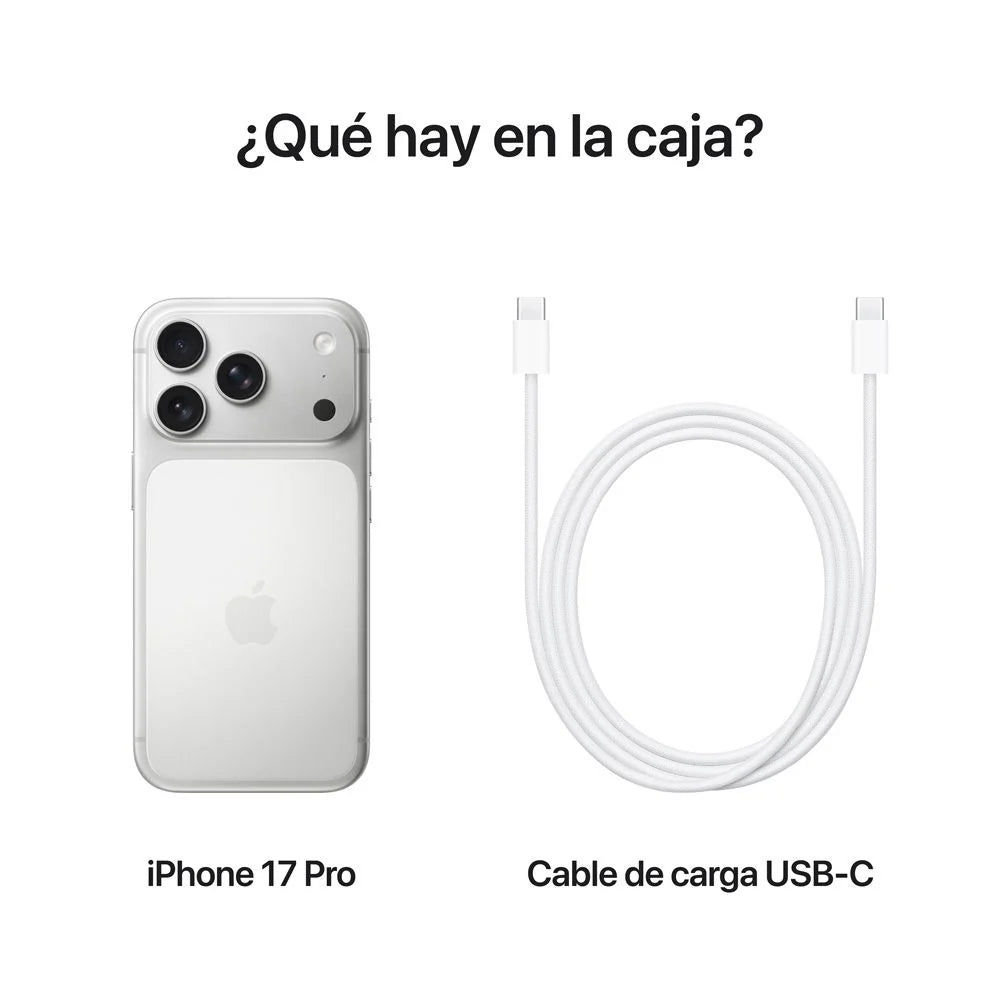 iPhone 17 Pro 256GB Plata – Innovación, Rendimiento y Elegancia Total