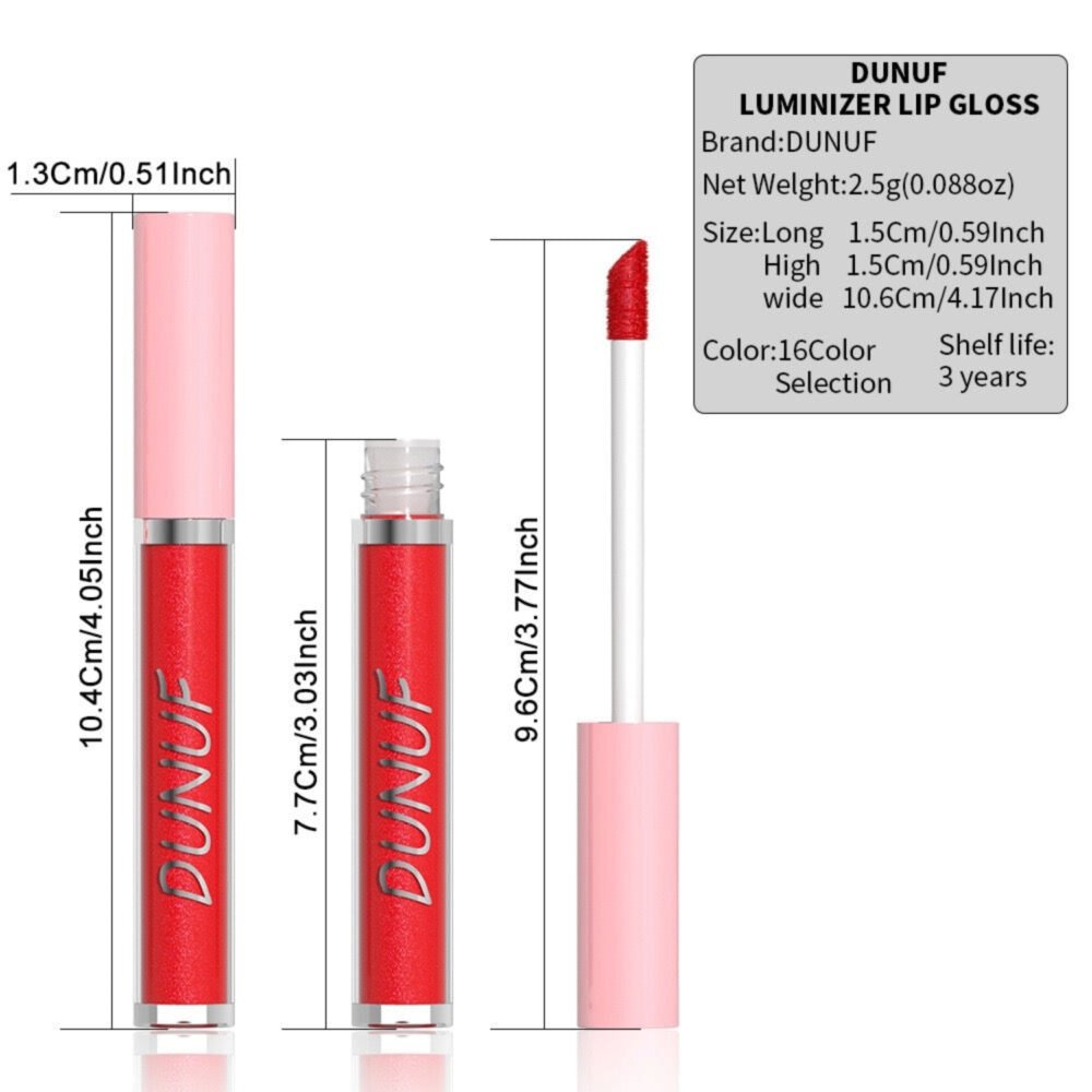 Labial LipGloss Líquido – Brillo de Larga Duración - Image 3