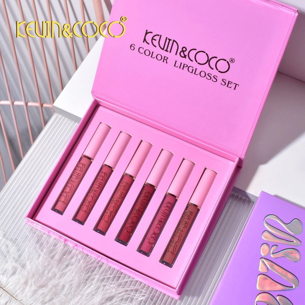 Kit x6 Labiales Mate – Color Intenso de Larga Duración